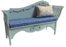 159 Slatted Chaise b