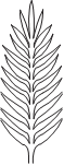 5006 Palm Laser cut leaves 1_12