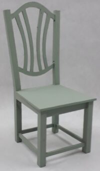 0076 Shieldback chair 1:12