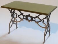 0174 Rustic table 1:12