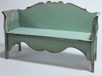 0182 Slatted settle 1:12