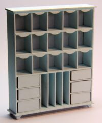 0183 Apothecary cabinet 1:12