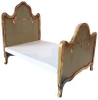 0042 Louis XIVbed 1:12