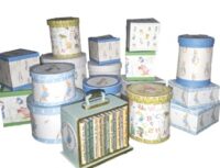0105 Hatboxes & packaging Beatrix Potter 1:12