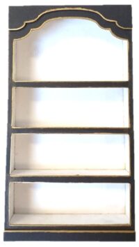 0140 Bookcase tall ornate 1:12