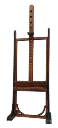 0142 Artists easel 1:12