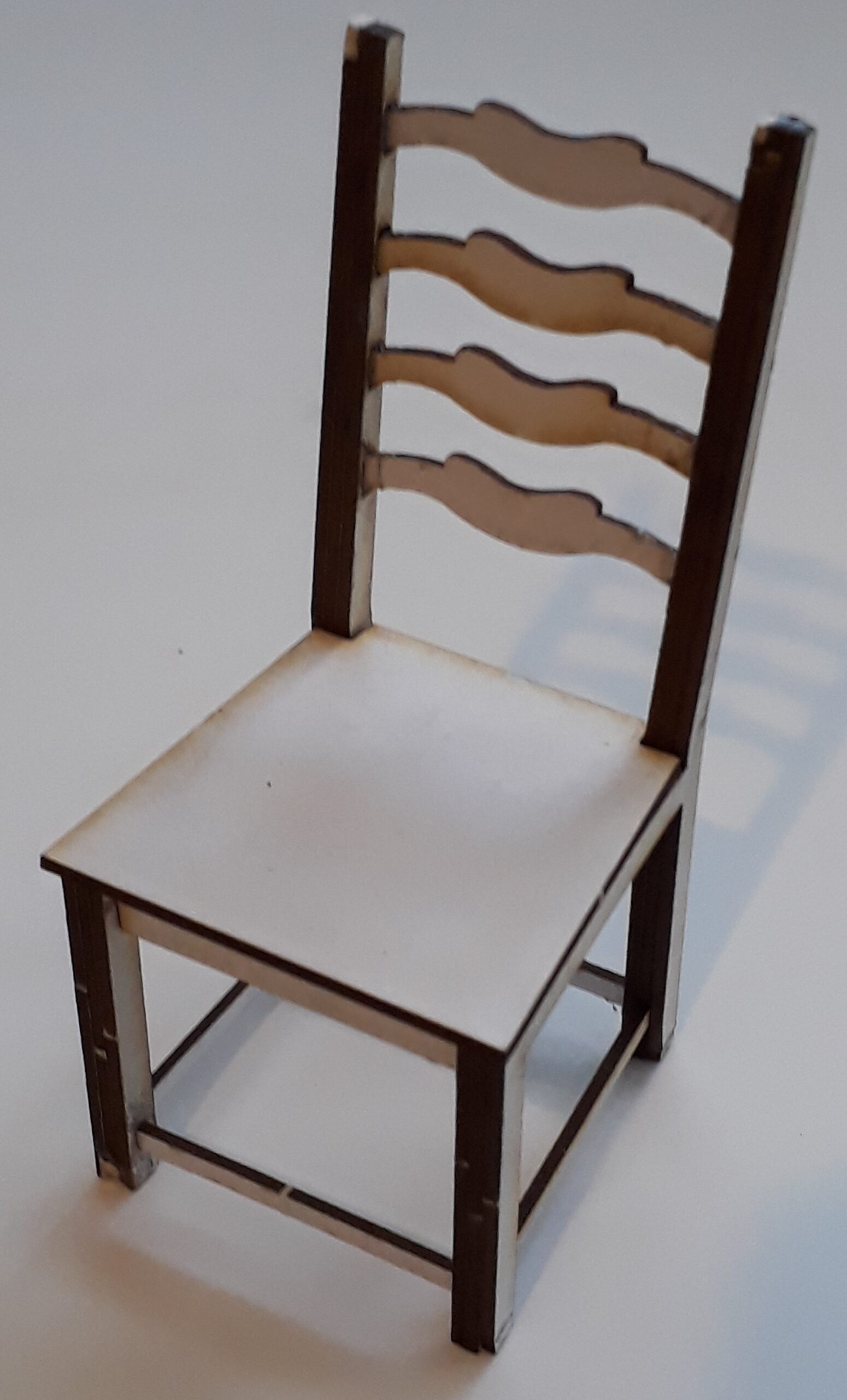 3067 Chair ladder back 1:48 – CastleCrafts