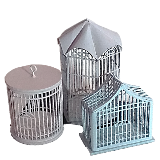 0123 Birdcages 1:12