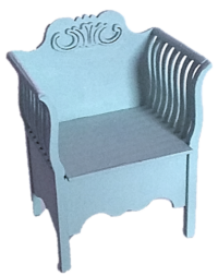 0179 Slatted chair 1:12