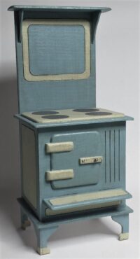 0150 Vintage stove 1:12
