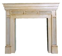 0240 Fireplace surround 1:12