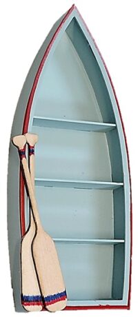 0255 Boat bookshelf 1:12