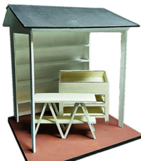 2047 Market Stall 1:24