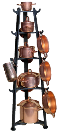 0259 Julie's pot stand 1:12